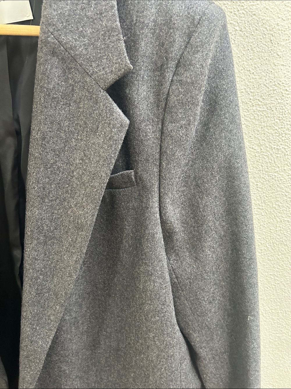 Aritzia Wilfred Oversized Wool/Cashmere Blend Blazer Grey Size XL - Picture 6 of 8